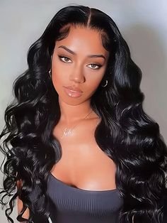 Party Look With Human Hair Weave