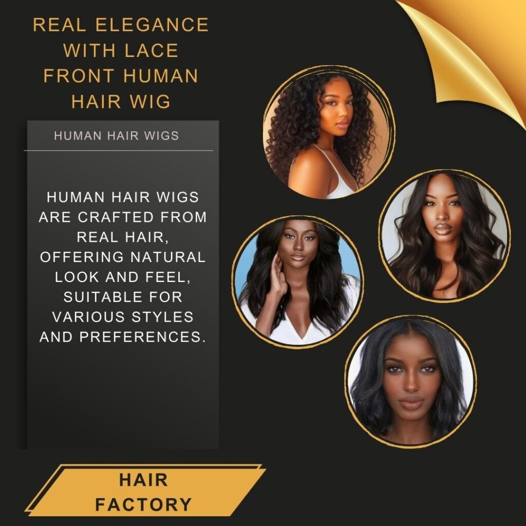 Real Elegance With Human Hair Wigs