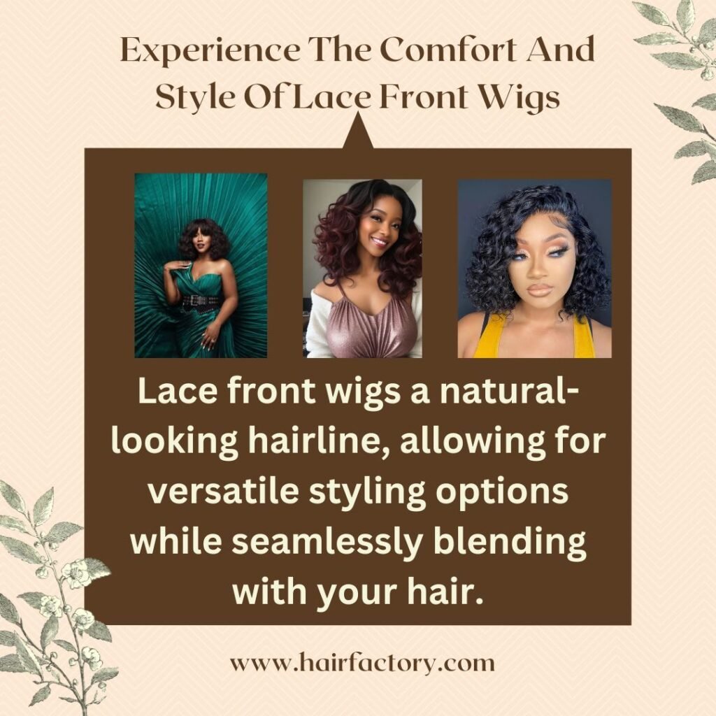 Experience The Comfort And Style Of Lace Front Wigs