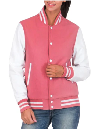 Embracing Fashion With The Pink Varsity Jacket: A Comprehensive Guide ...